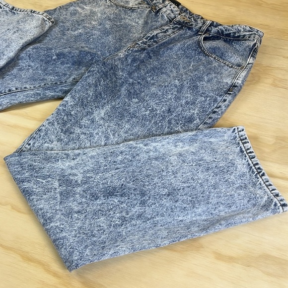 Ragged Women’s Vintage Y2K Acid Wash Blue Denim Jeans - Picture 12 of 14